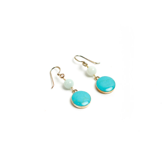 Naia - Amazonite Earrings