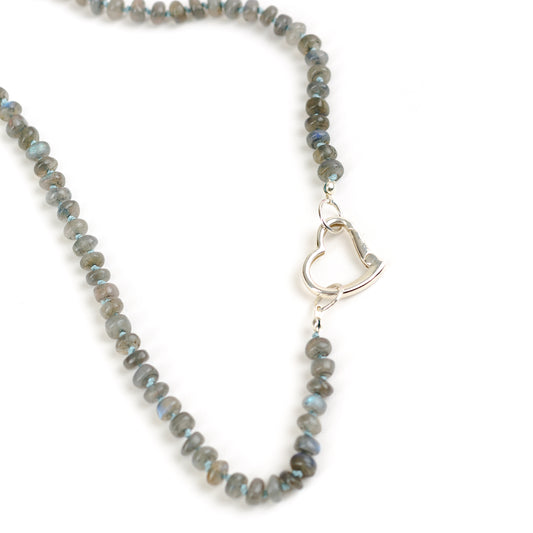 Heart of Stone - Labradorite Necklace